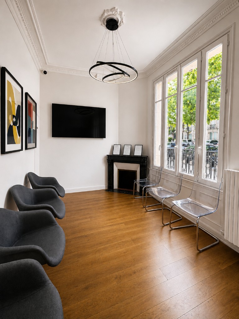 Salle d'attente du cabinet